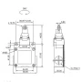 Limit Switch CSA-003 with IP65 Roller Plunger