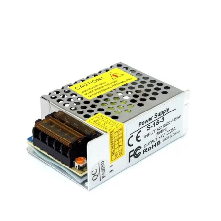 Alimentation électrique industrielle 3V 5A 15W IP20