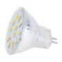LED žárovka MR11 15x 5730 5W, 510lm, 120°, teplá bílá, AMPUL.eu