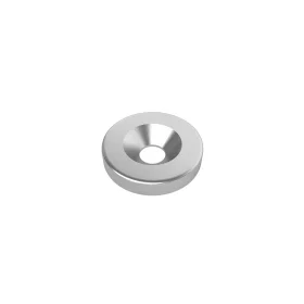 Magnete al neodimio con foro da 4 mm, ⌀15x3 mm, N35, AMPUL.eu