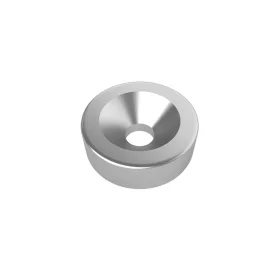 Neodimov magnet z luknjo 4 mm, ⌀15x5 mm, N35, AMPUL.eu