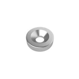 Neodímium mágnes, 5mm-es lyukkal, ⌀15x4mm, N35, AMPUL.eu