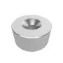 Imán de neodimio con orificio de 10 mm, ⌀40x20 mm, N52, AMPUL.eu