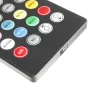 Controler RGB IR 12V, 6A - control al sunetului, 24 de butoane