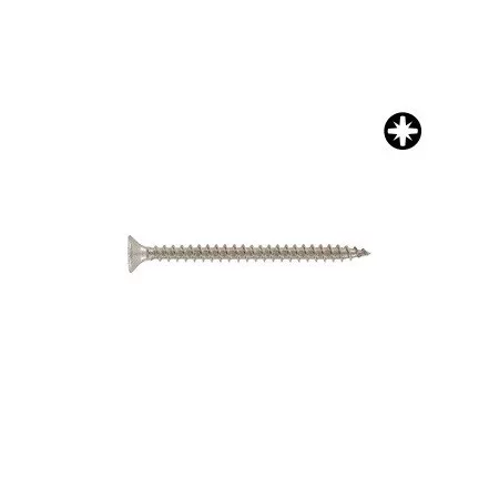 Vite 3x16 PZ1 acciaio inox testa svasata