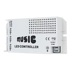 RGB IR controller 12V-24V, 9A - sound control, 24 buttons
