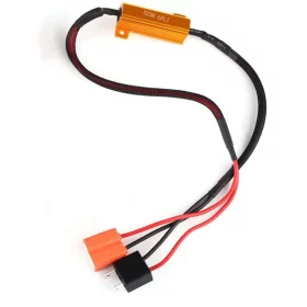 Rezistor pentru becurile auto cu LED-uri H7, (rezistență de 6