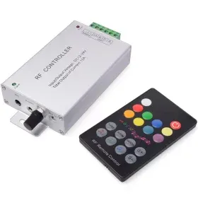 RGB Driver RF 12V-24V, 12A - sound control, 18 buttons, AMPUL.eu
