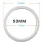 Anneaux de LED COB diamètre 90mm - Double couleur blanc/jaune
