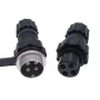 GX16 IP65 vodoodolný káblový spojovací konektor 125V