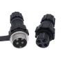 GX16, IP65 waterproof cable connector, 3-pin, AMPUL.eu