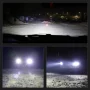 Set de becuri auto cu LED cu soclu H11, COB LED, 4000lm, 12V