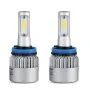 LED autólámpák készlete H11 foglalattal, COB LED, 4000lm, 12V