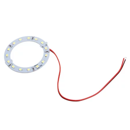 Fehér LED gyűrű 100mm átmérővel – Modern, BMW-stílus