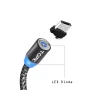 Magnetic MicroUSB Cable, Grey