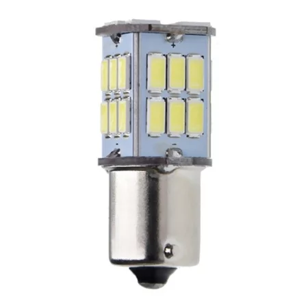 BA15S LED žarnica, 30x SMD 5730, 6V, bela