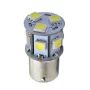 BA15S 9 SMD 5050 LED, 6V Vit glödlampa – Stöttålig & ljusstark