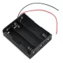 Caja de baterías para 3 baterías 18650, 11,1V, AMPUL.eu