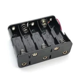 Boîtier à piles pour 10 piles AA, 15V, AMPUL.eu
