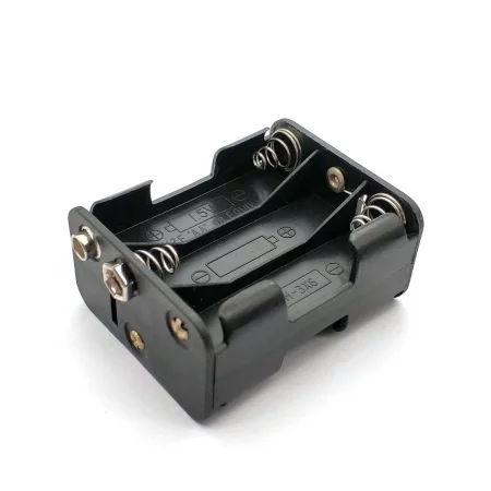 Bateriový box pro 6 kusů AA baterií, 9V s konektorem