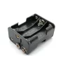 Cutie baterii AA cu conector 9V, 6 sloturi, 58x47,4x30mm