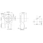 Stalni trimer 100 Ohm 5 mm RM-063, natančna nastavitev