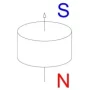 Neodimov magnet z luknjo 6 mm, ⌀20x10 mm, N35, AMPUL.eu