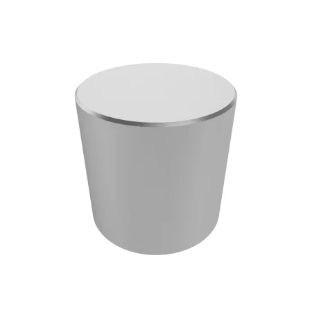 Neodyymimagneetti ⌀30x30mm sylinteri, N35, krominikkelipinnoite