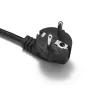 Power cord C13 - Plug E (EU), max. 6A, 1.2m, AMPUL.eu