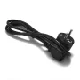 Power cord C13 - Plug E (EU), max. 6A, 1.2m, AMPUL.eu