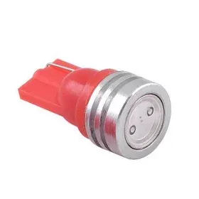 1W LED foglalat T10, W5W - Piros, AMPUL.eu