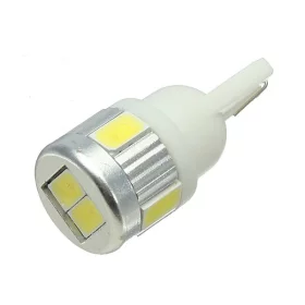 LED 6x 5630 SMD foglalat T10, W5W - Fehér, AMPUL.eu