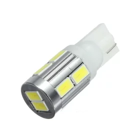 LED 10x 5630 SMD gniazdo T10, W5W - biały, AMPUL.eu