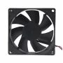 Ventilator 80x80x25mm 5V DC med USB-stik og lavt støjniveau
