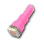T5, 1x 5050 SMD LED - Pink, 12V Socket