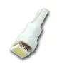 T5 1x 5050 SMD LED hvid til 12V stikkontakter