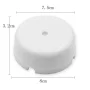 Biała puszka przyłączeniowa ceramiczna, 80x32mm, IP22