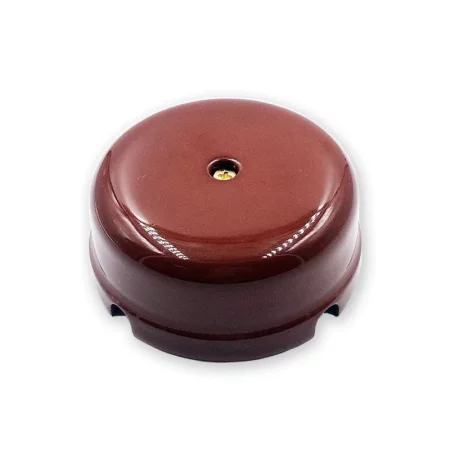 Scatola da parete in ceramica marrone per collegamento cavi