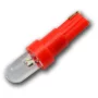 LED T5 5mm rojo 12V super brillante zócalo T5