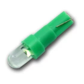 T5, 5mm LED - grøn, AMPUL.eu