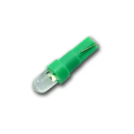 T5, 5 mm LED - zelena, AMPUL.eu