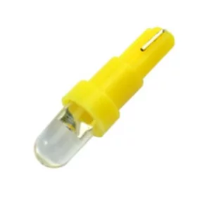 T5, 5mm LED - sárga, AMPUL.eu