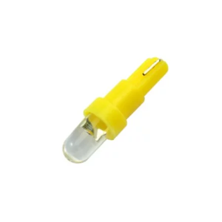 T5, 5mm LED - Žlutá, AMPUL.eu