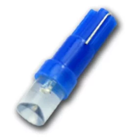 T5, 5 mm LED udubljeno lice - plava, AMPUL.eu