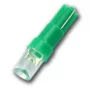 T5, 5mm LED udubljeno lice - zelena, AMPUL.eu
