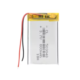 Li-Pol battery 800mAh, 3.7V, 503048, AMPUL.eu