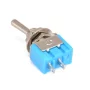 Mini lever switch MTS-101, ON-OFF, 2-pin, AMPUL.eu