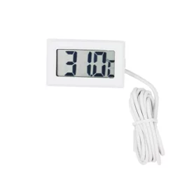 Digital thermometer -50°C - 110°C, white, 5 meters, AMPUL.eu