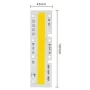 Diode LED SMD 100W, AC 220-240V, 10000lm - Blanc, AMPUL.eu