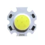 Diodo COB LED 3W, diametro 20 mm, AMPUL.eu